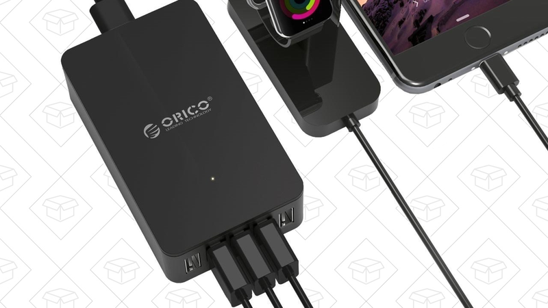 Orico 40W 5-Port USB Charger, $12 with code 9SE72URJ